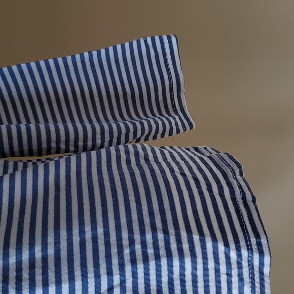 Meghan blue and white stripped long sleeve shirt - Picture 4 of 7